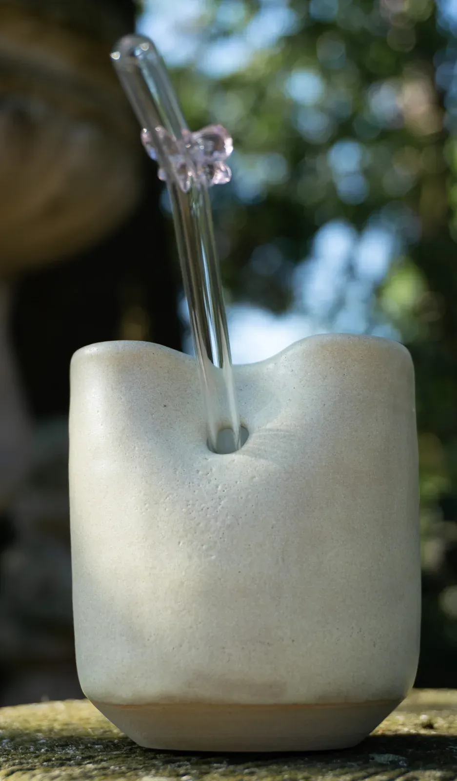 Straw Cup — Stone